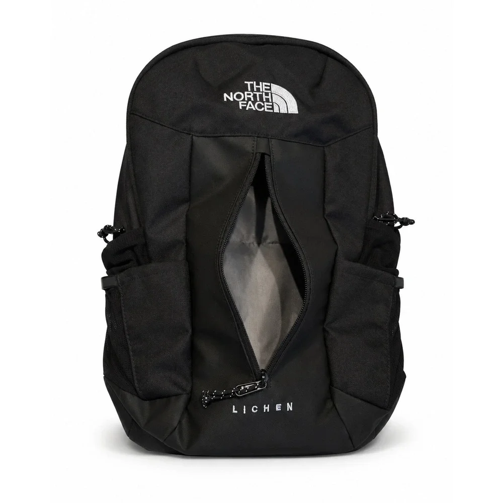 The North Face Lichen Daypack Backpack Black 28L and 16 inch Laptop Sleeve NWT